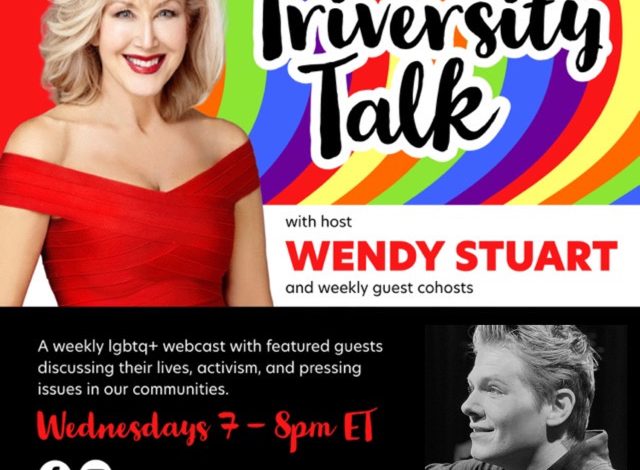 Wendy Stuart Presents TriVersity Talk! Wednesday, February 22nd, 2023 7 PM ET With Featured Guest Taylor James