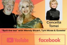 Concetta Tomei Guests On “If These Walls Could Talk” With Hosts Wendy Stuart and Tym Moss Wednesday, March 8th, 2023