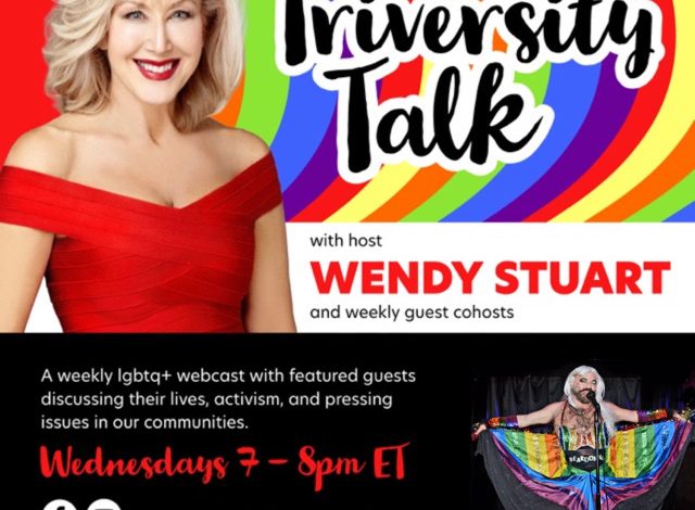 Wendy Stuart Presents TriVersity Talk! Wednesday, June 21st, 2023 7 PM ET With Featured Guest BearDonna