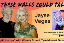 Jayse Vegas To Guest On “If These Walls Could Talk” With Hosts Wendy Stuart and Tym Moss Wednesday, June 28th, 2023