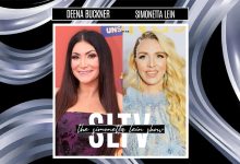 Deena Buckner (MTV’s Jersey Shore) Guests On The Simonetta Lein Show On SLTV