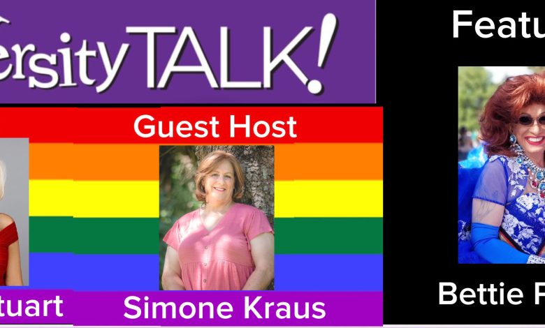 Wendy Stuart and Guest Co-Host Simone Kraus Present TriVersity Talk! Wednesday 3/20/24 7 PM ET with Featured Guest Bettie Pages